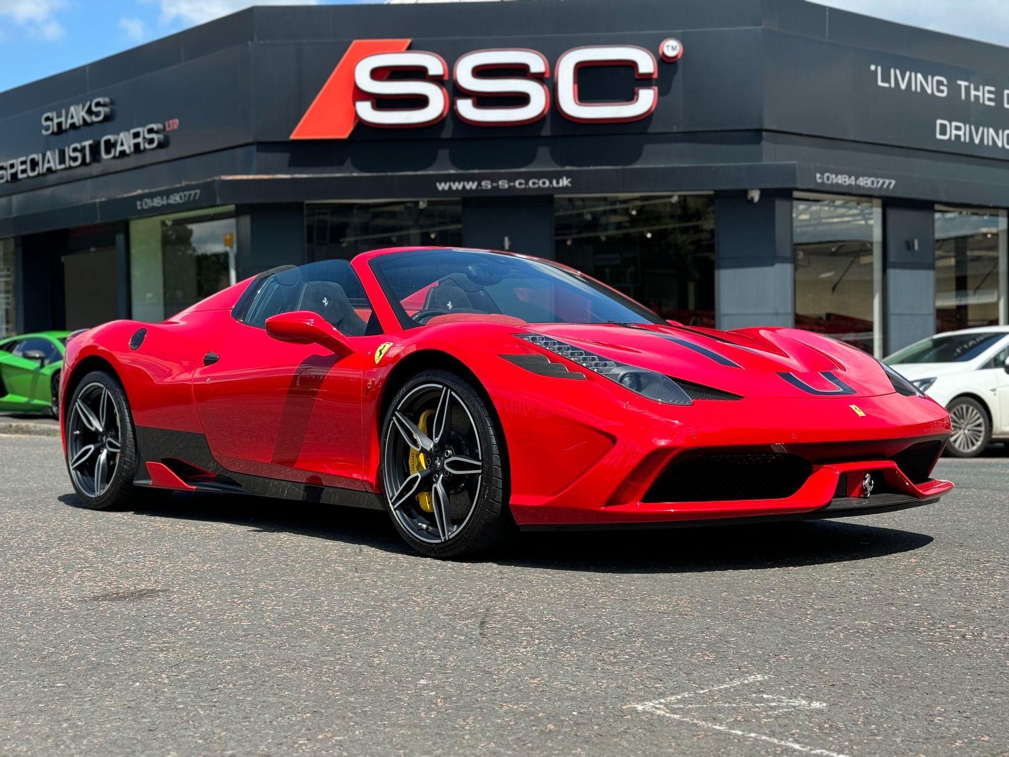 FERRARI 458 CONVERTIBLE Spider 2dr Auto [HELE] for sale UK - Slide 5