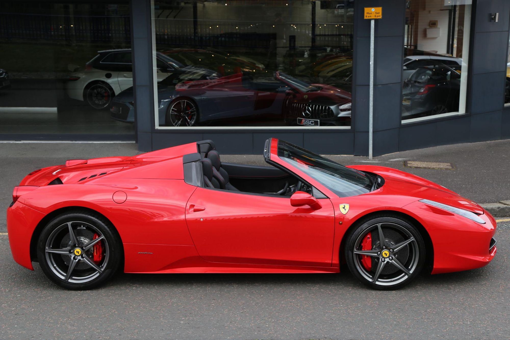 FERRARI 458 CONVERTIBLE Spider 2dr Auto for sale UK - Slide 7
