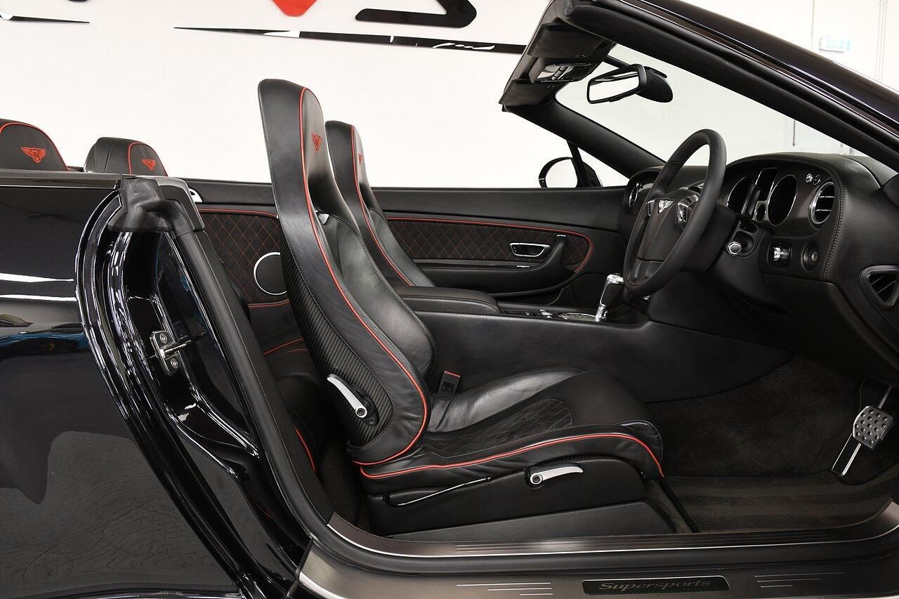 BENTLEY CONTINENTAL GTC CONVERTIBLE 6.0 W12 Supersports 2dr Auto for sale UK - Slide 6