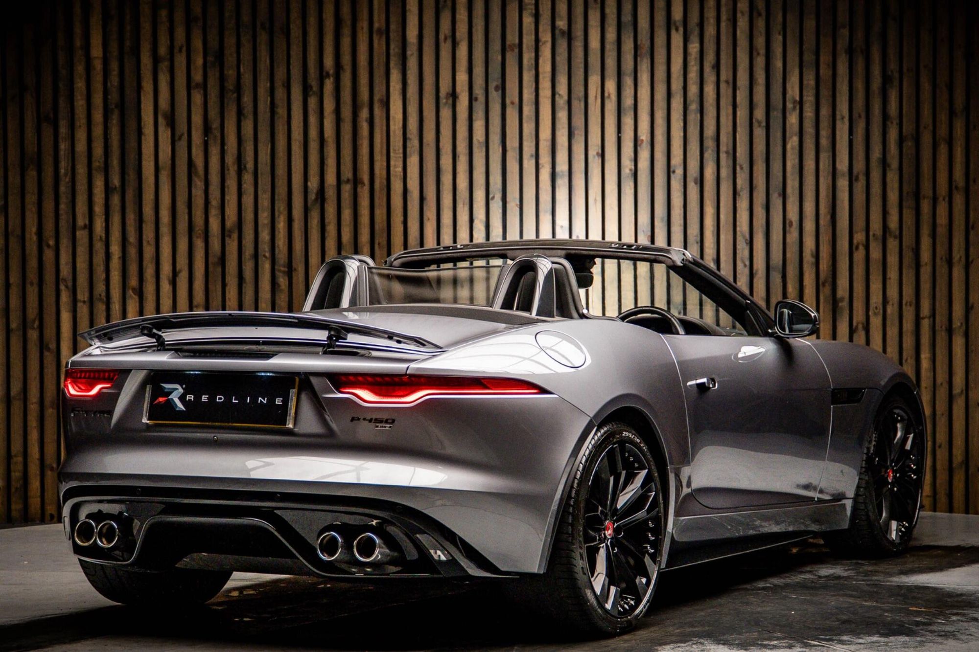 JAGUAR F-TYPE CONVERTIBLE 5.0 P450 Supercharged V8 R-Dynamic Black 2dr Auto for sale UK - Slide 4