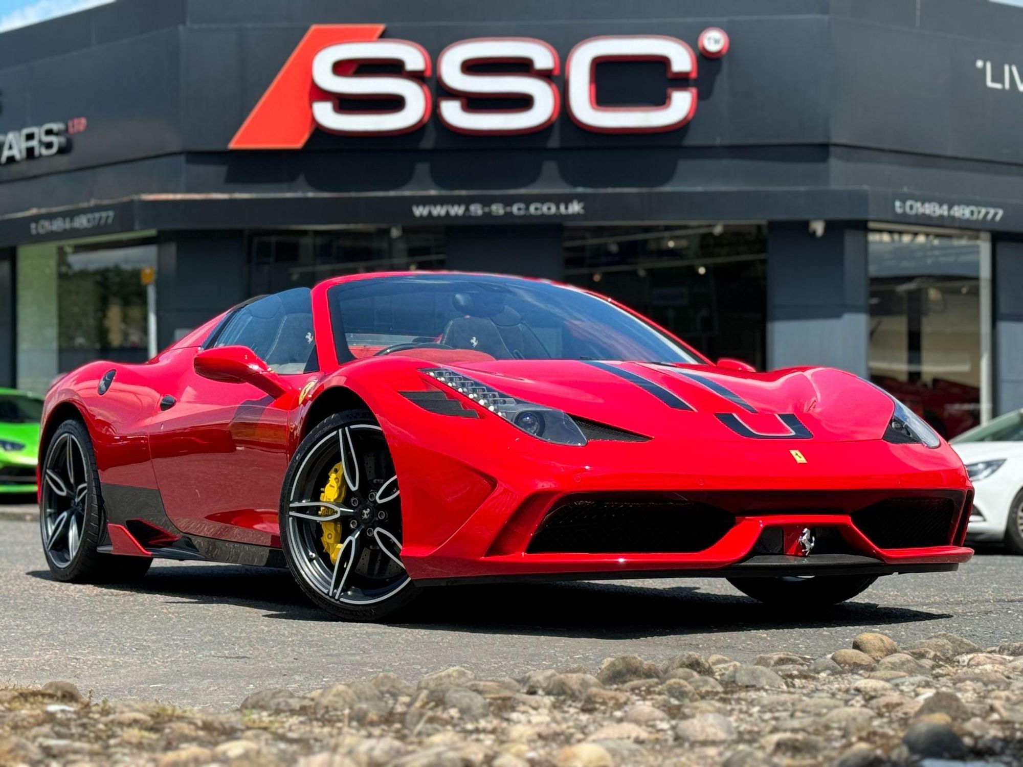 FERRARI 458 CONVERTIBLE Spider 2dr Auto [HELE]