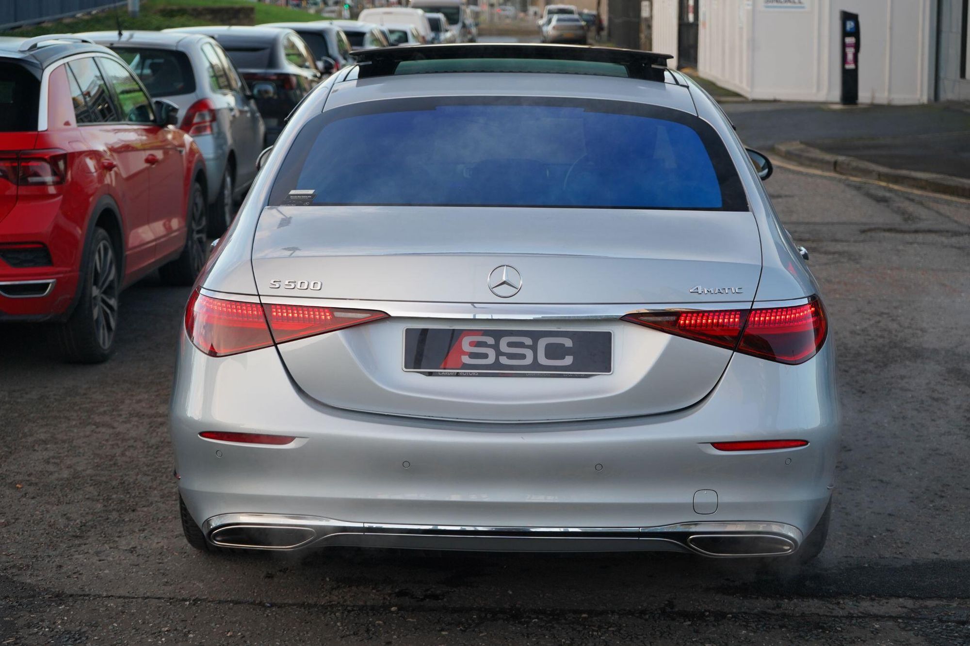 MERCEDES-BENZ S CLASS SALOON S500 4Matic AMG Line 4dr 9G-Tronic for sale UK - Slide 10