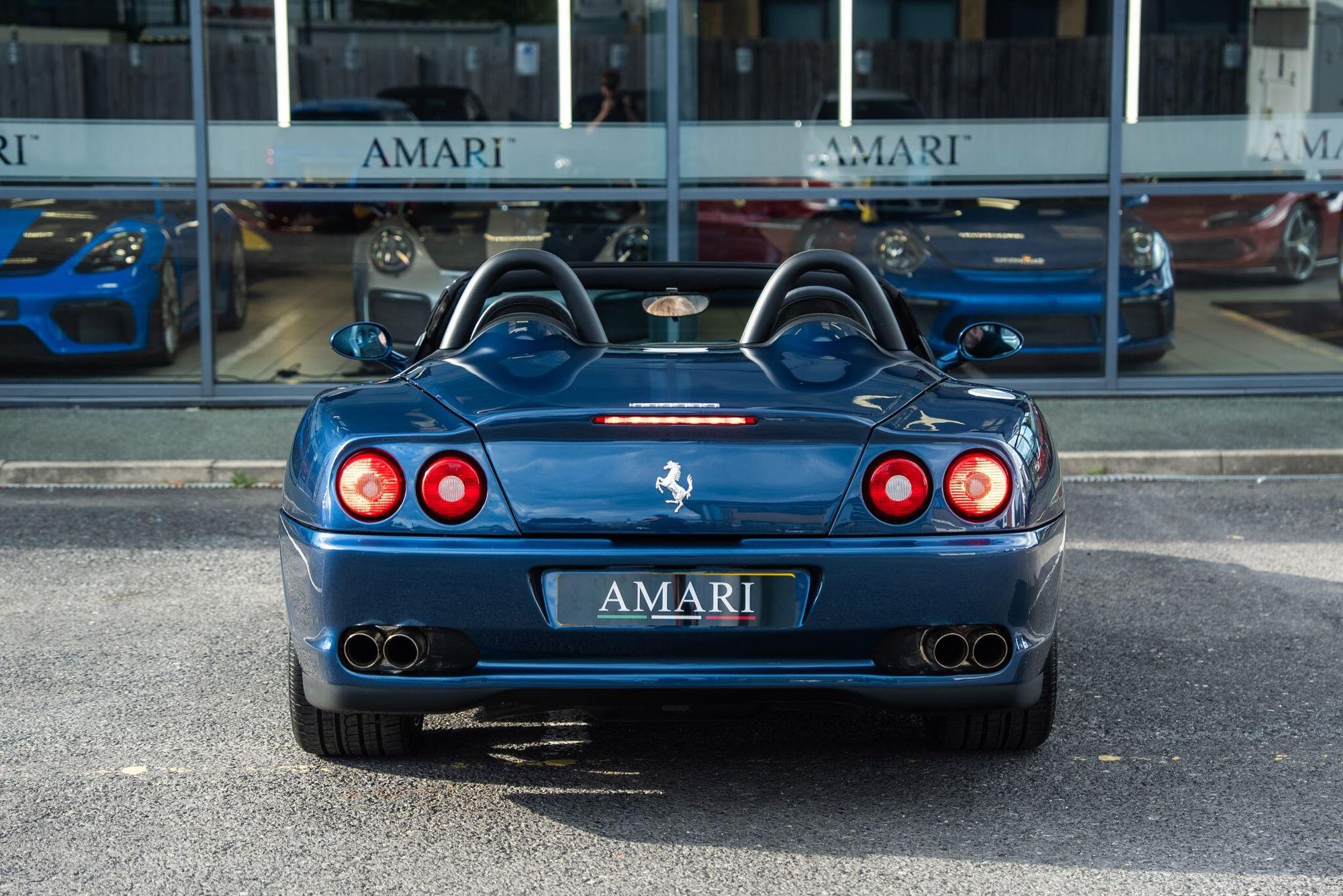 FERRARI 550 CONVERTIBLE Barchetta Pininfarina 2dr for sale UK - Slide 8