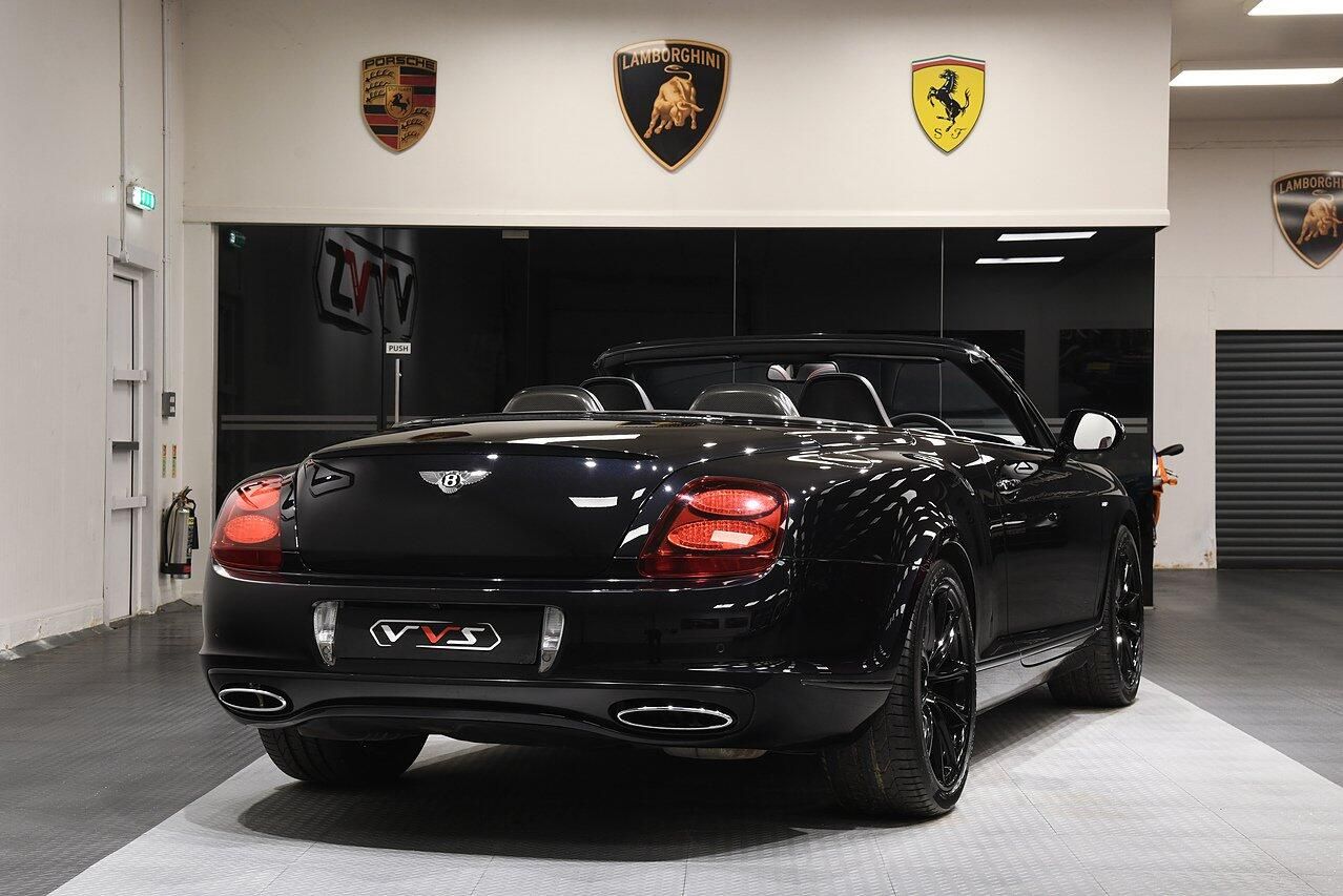 BENTLEY CONTINENTAL GTC CONVERTIBLE 6.0 W12 Supersports 2dr Auto for sale UK - Slide 3