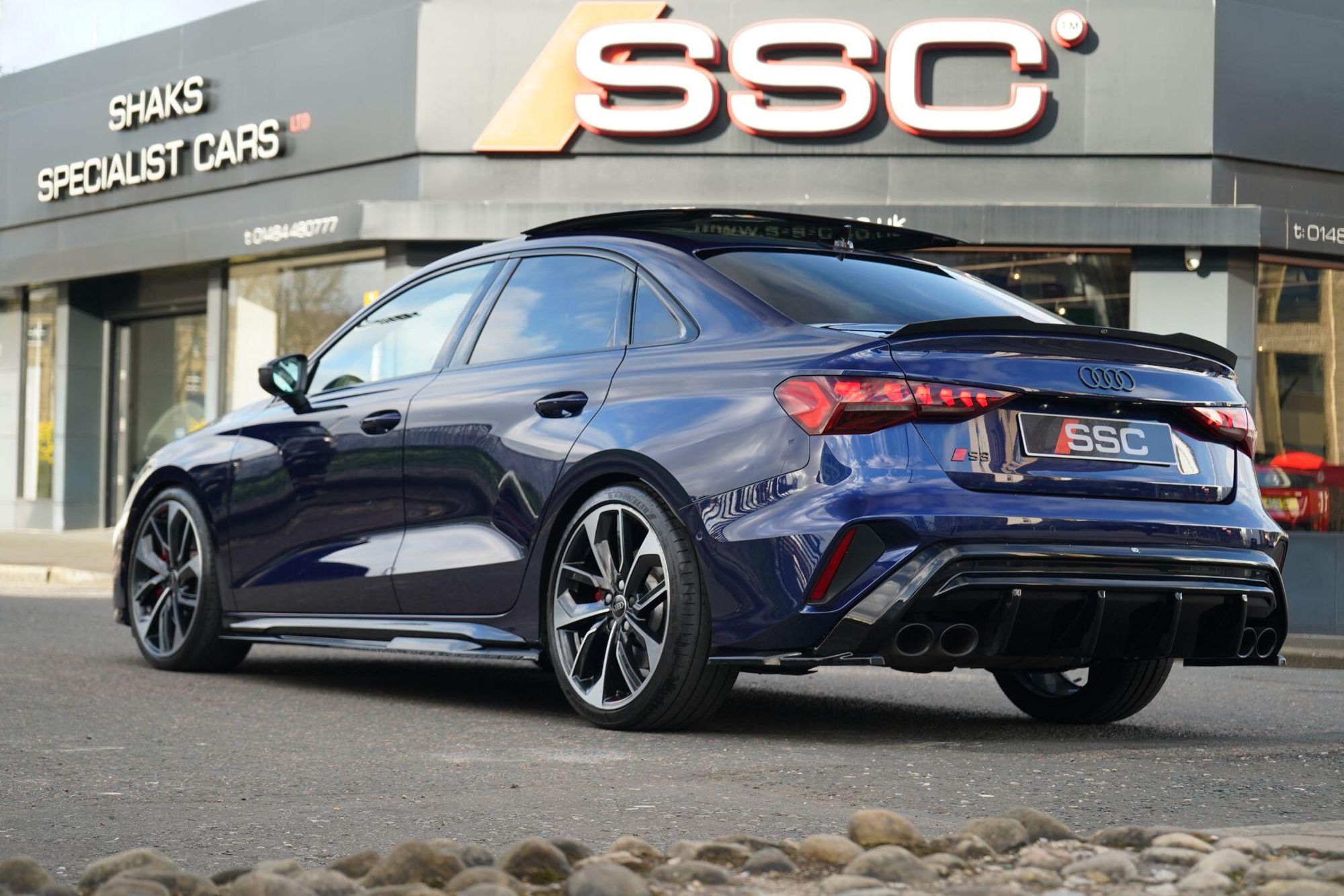 AUDI A3 SALOON S3 TFSI Black Edition Quattro 4dr S Tronic for sale UK - Slide 2