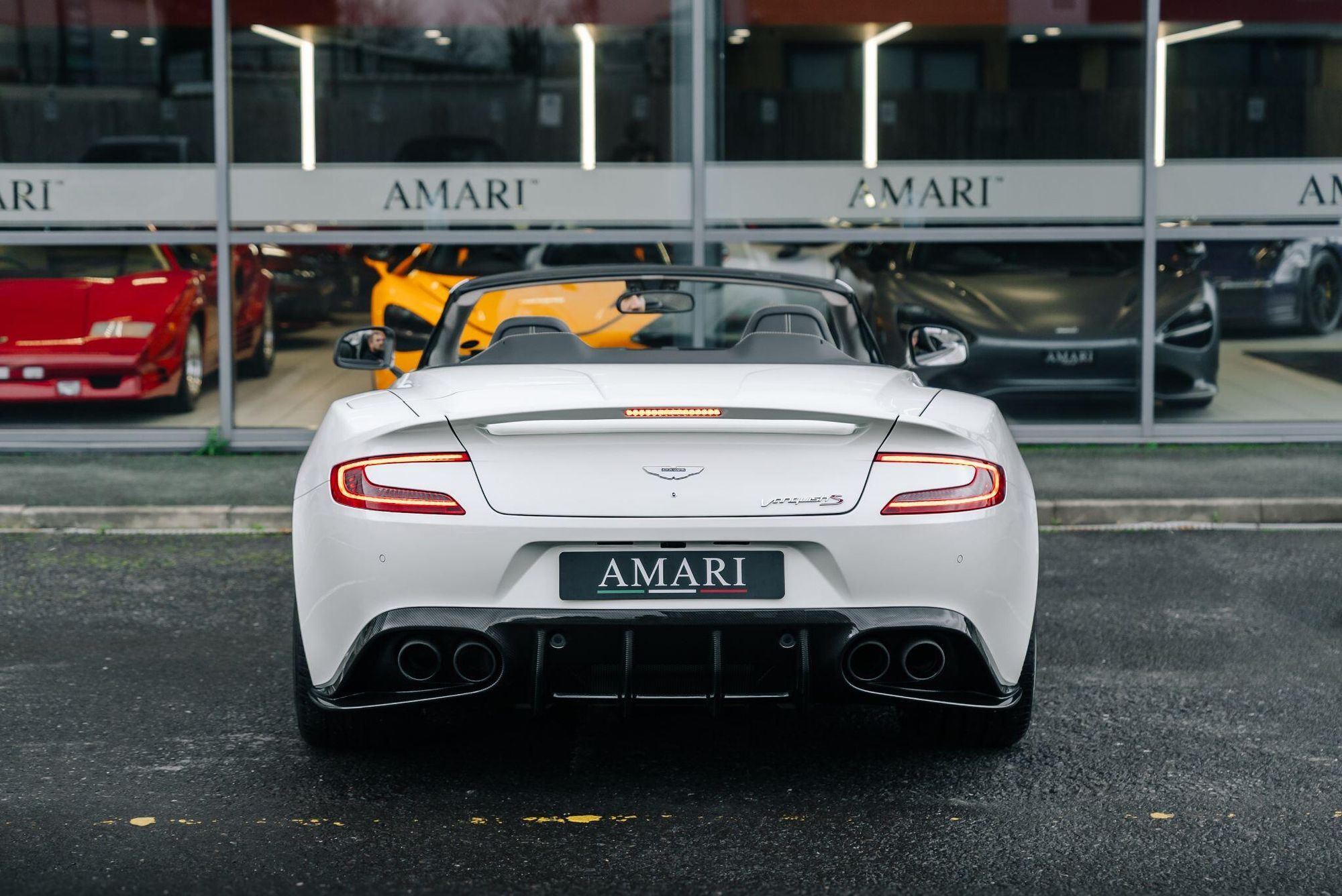 ASTON MARTIN VANQUISH CONVERTIBLE V12 [595] S 2dr Volante Touchtronic Auto for sale UK - Slide 6
