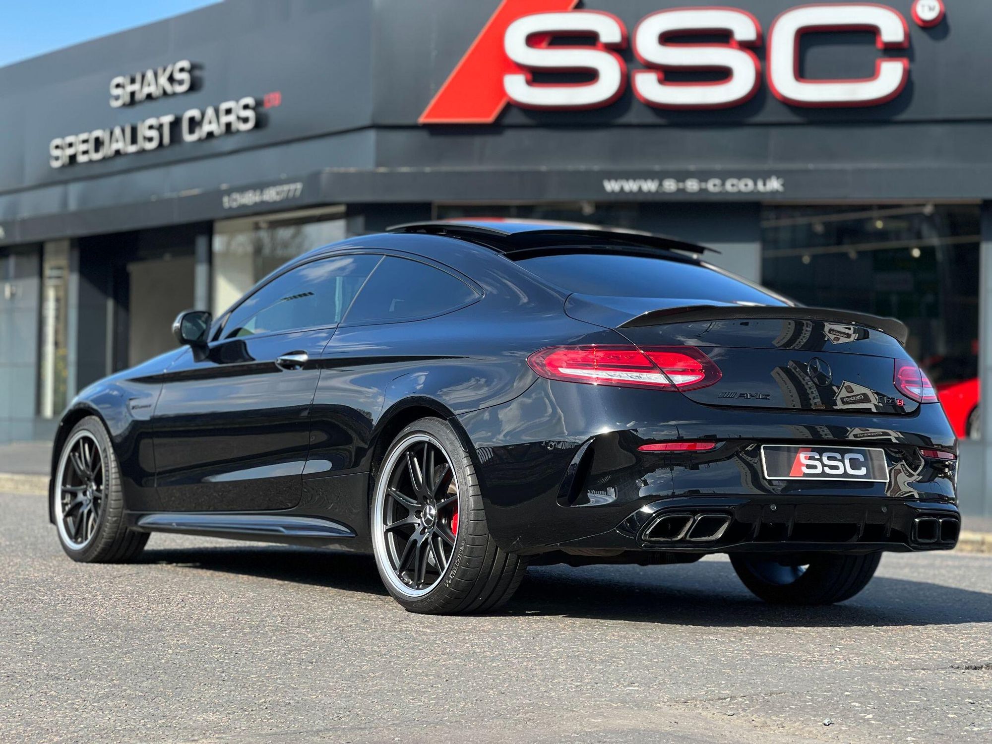 MERCEDES-BENZ C CLASS AMG CABRIOLET C63 S Premium Plus 2dr MCT for sale UK - Slide 2