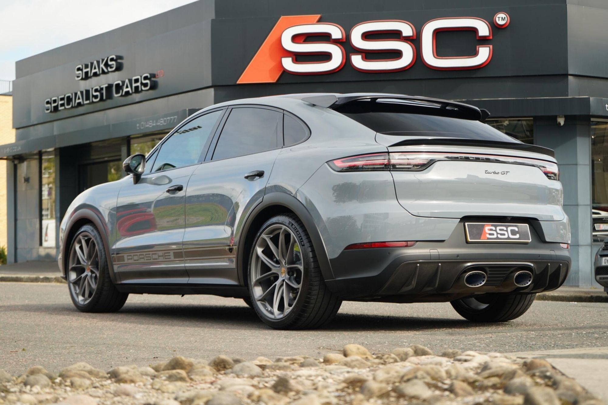 PORSCHE CAYENNE COUPE Turbo GT 5dr Tiptronic S for sale UK - Slide 2