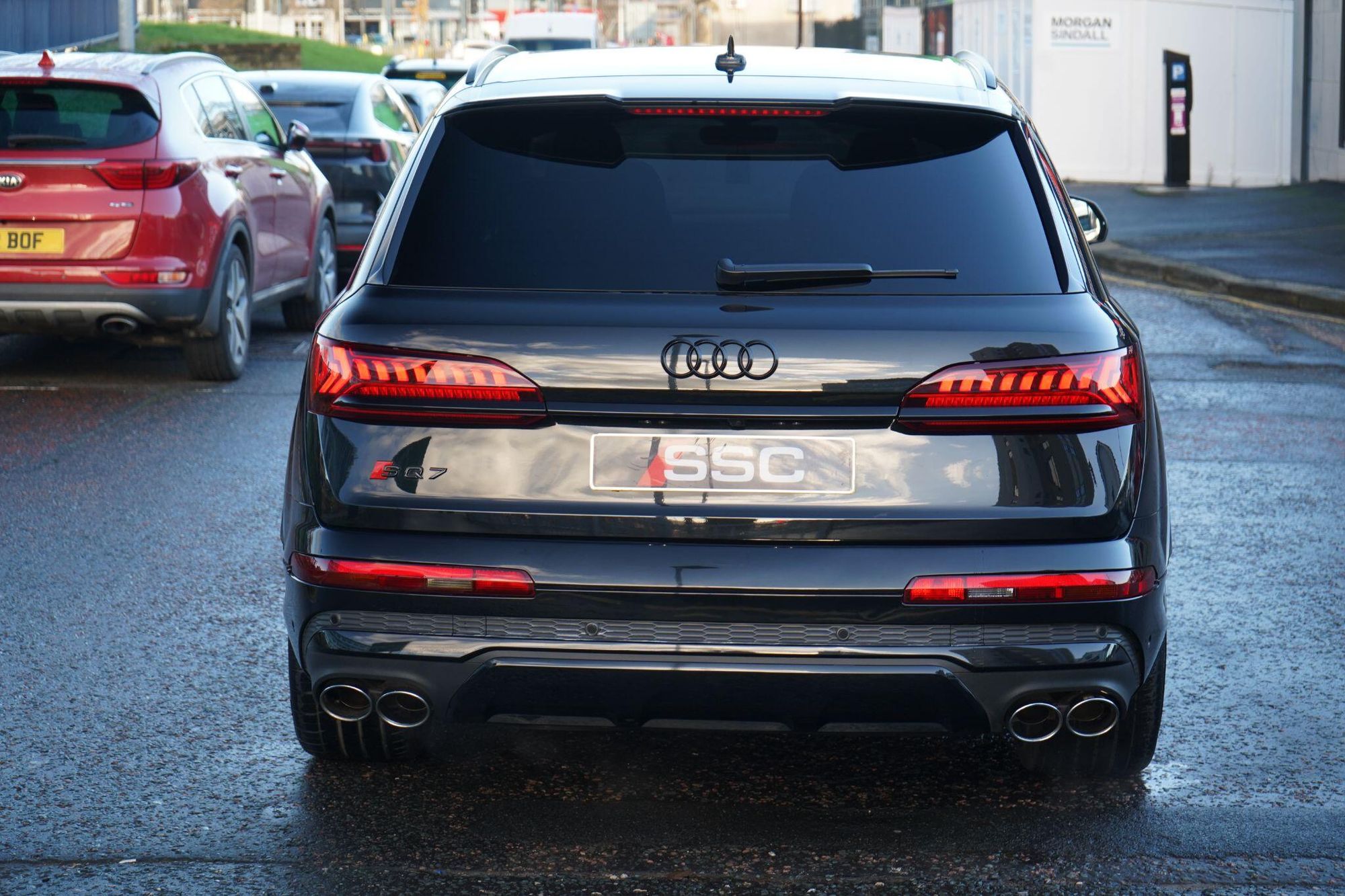 AUDI Q7 ESTATE SQ7 TFSI Quattro Black Edition 5dr Tiptronic for sale UK - Slide 10