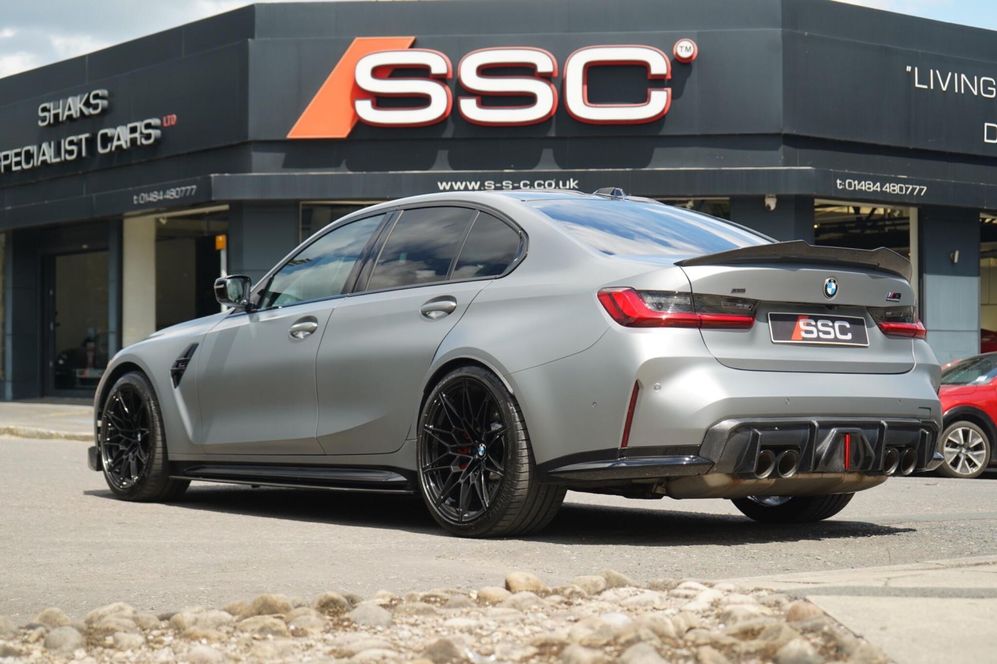 BMW M3 Competition 3.0 BiTurbo Competition Steptronic M xDrive Euro 6 (s/s) 4dr for sale UK - Slide 2
