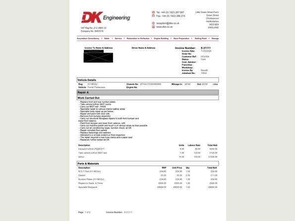 FERRARI TESTAROSSA COUPE 2dr for sale UK - Slide 4