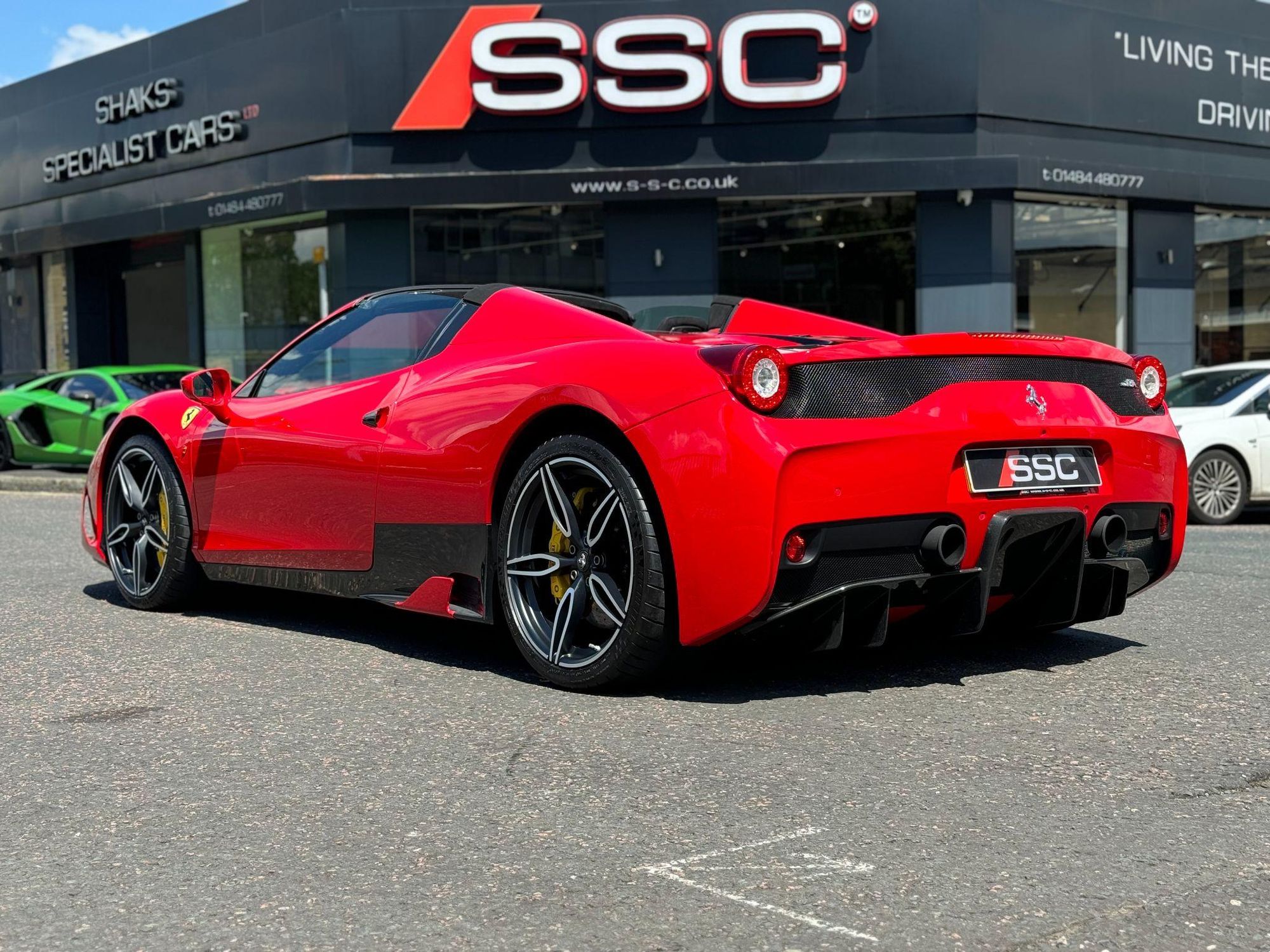 FERRARI 458 CONVERTIBLE Spider 2dr Auto [HELE] for sale UK - Slide 10