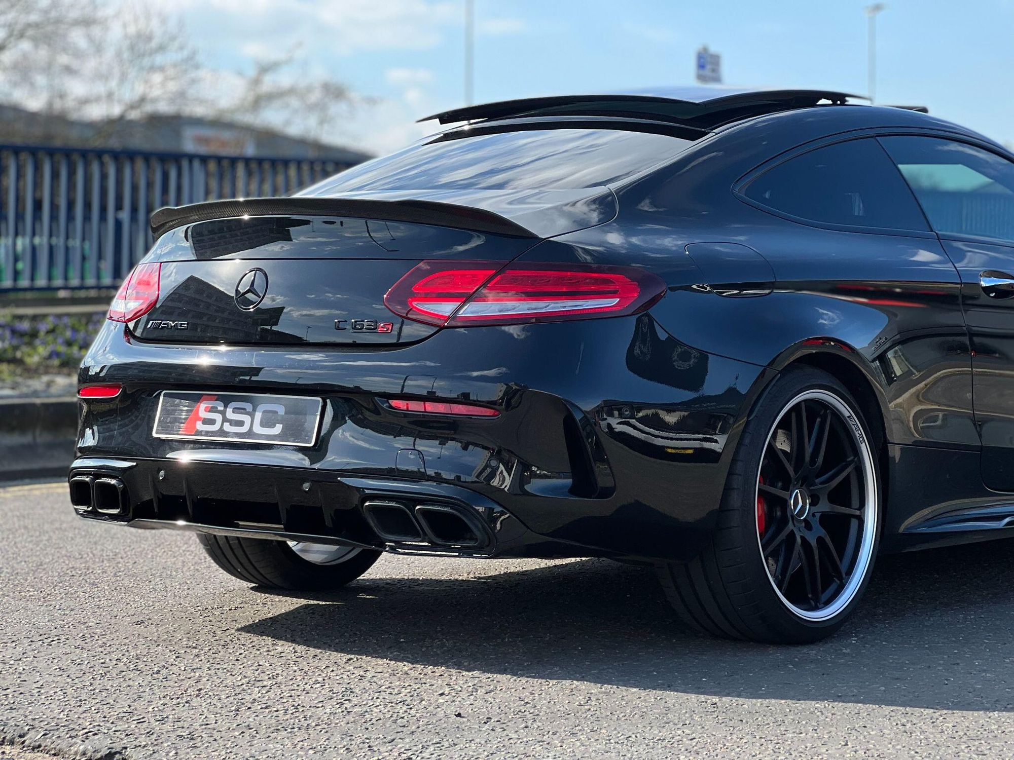 MERCEDES-BENZ C CLASS AMG CABRIOLET C63 S Premium Plus 2dr MCT for sale UK - Slide 7