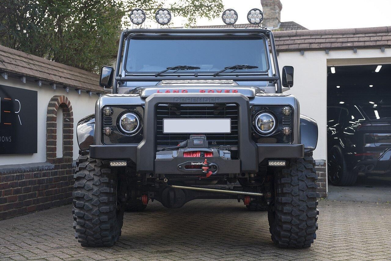 LAND ROVER DEFENDER 110 LWB DIESEL Double Cab PickUp TDCi for sale UK - Slide 2