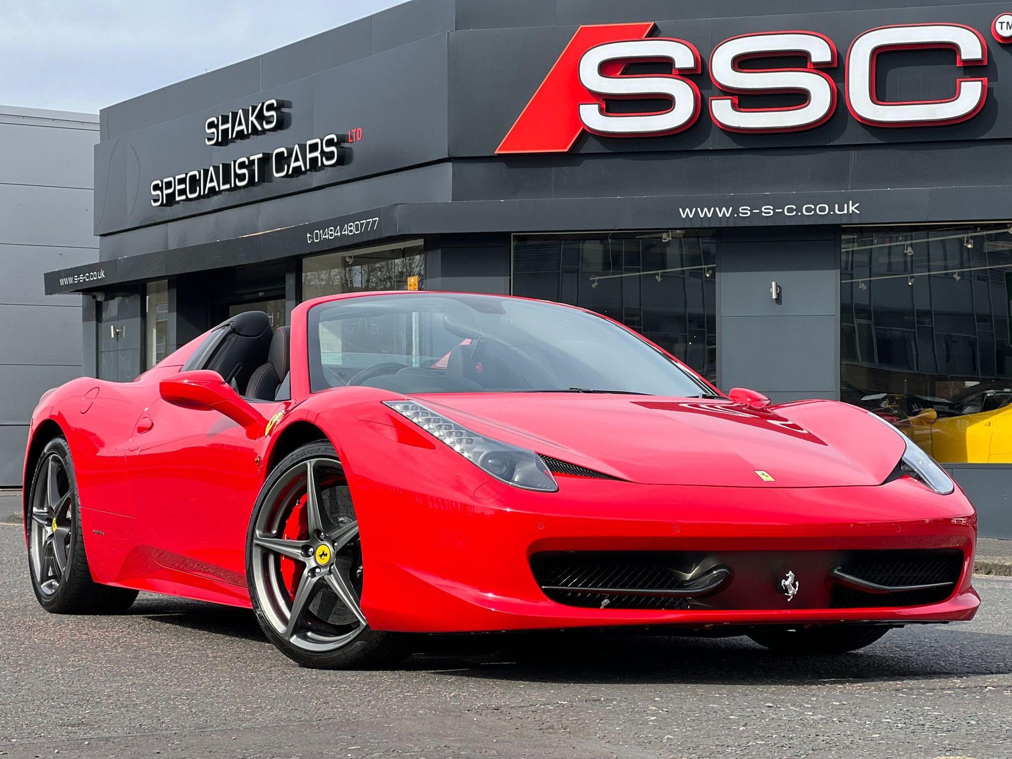 FERRARI 458 CONVERTIBLE Spider 2dr Auto